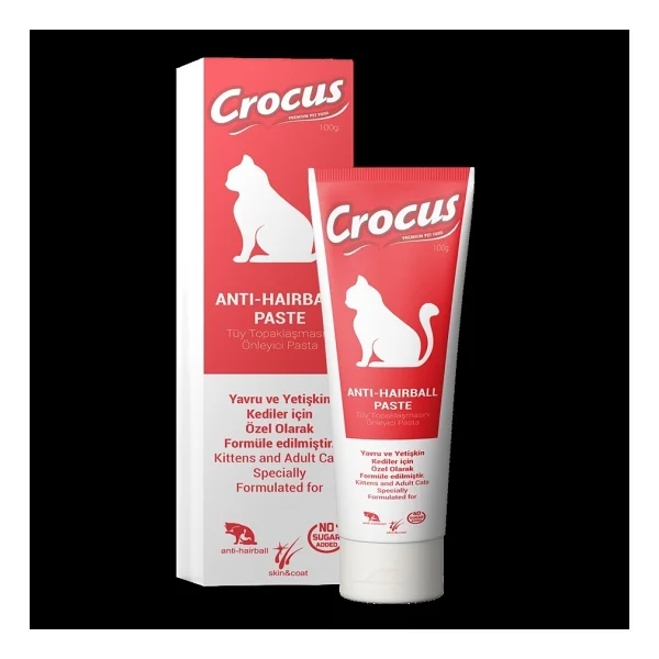 Crocus Anti Hairball 100 gr Malt Kedi Macunu - Görsel 2