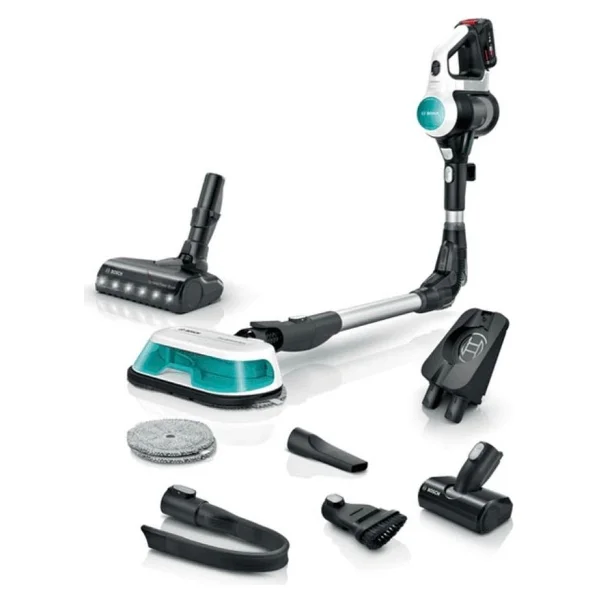 Bosch Unlimited 7 ProHygienic Aqua White BCS71HYG3 Islak Kuru Şarjlı Dikey Süpürge - Görsel 10