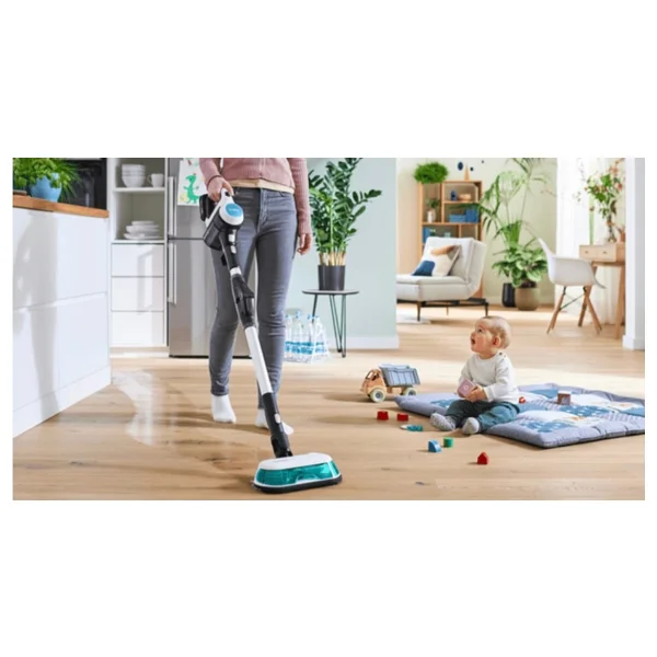 Bosch Unlimited 7 ProHygienic Aqua White BCS71HYG3 Islak Kuru Şarjlı Dikey Süpürge - Görsel 5