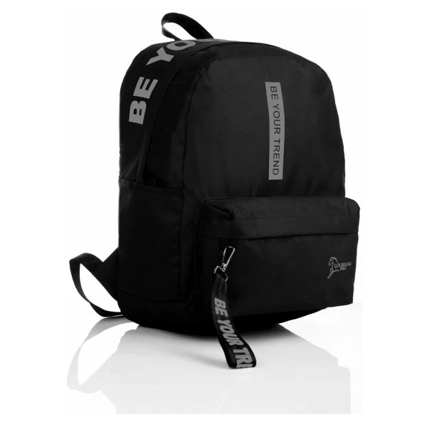 Louisiana Polo Laptop Bölmeli Okul Çantası Be Your Trend Siyah Füme 1140 - Görsel 2