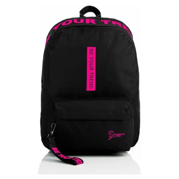 Louisiana Polo Laptop Bölmeli Okul Çantası Be Your Trend Siyah Füme 1140 - Görsel 10