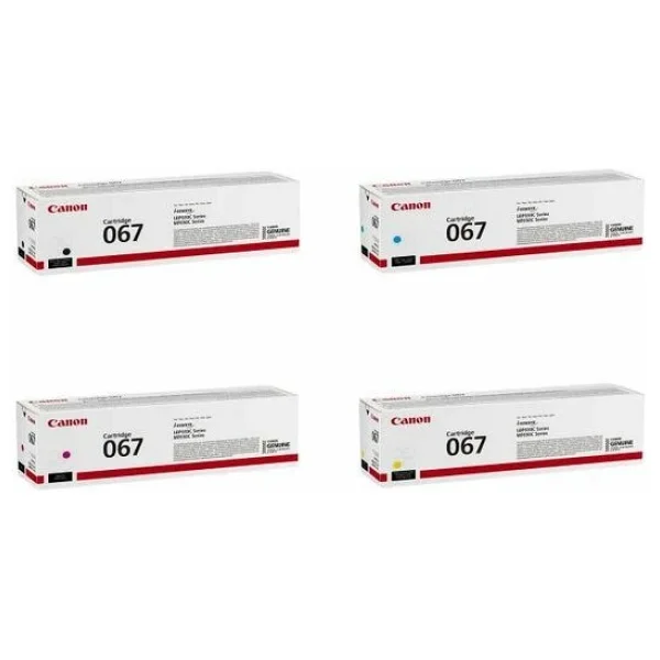 Canon CRG-067 Orjinal 4 Renk Toner Seti - Görsel 7