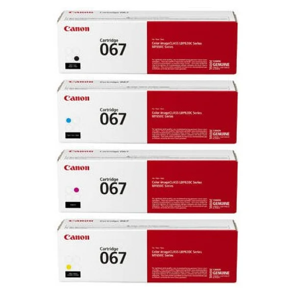 Canon CRG-067 Orjinal 4 Renk Toner Seti - Görsel 2