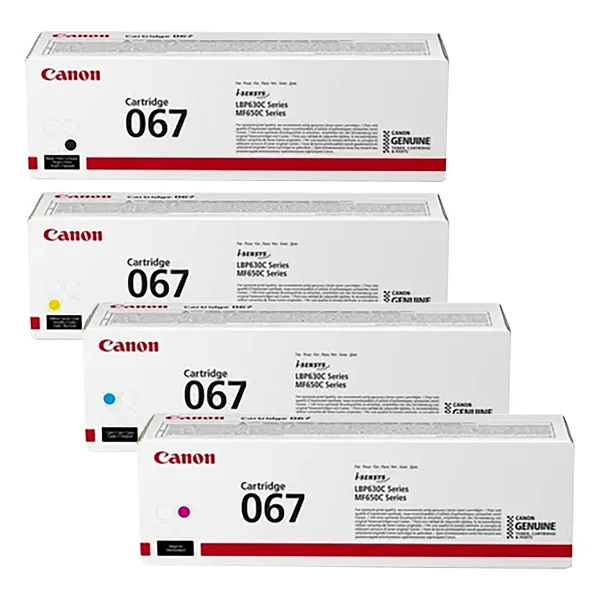 Canon CRG-067 Orjinal 4 Renk Toner Seti - Görsel 3