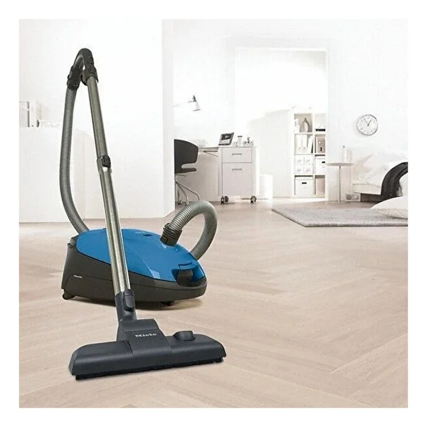 Miele Classic C1 Junior Powerline SBAF5 Tech Mavi 800 W Toz Torbalı Süpürge - Görsel 5