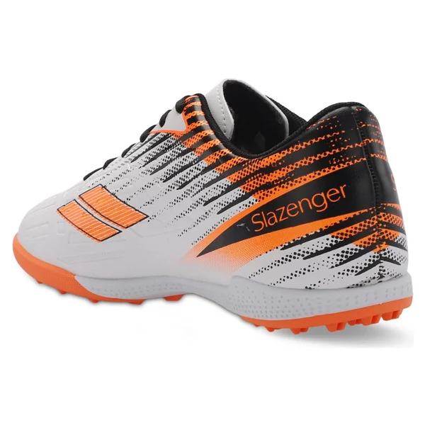 Slazenger Cambly Beyaz-Turuncu Çocuk Halı Saha Ayakkabısı - Görsel 3
