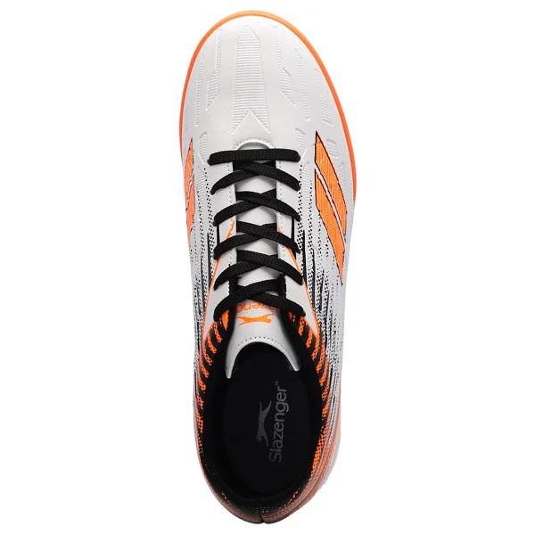Slazenger Cambly Beyaz-Turuncu Çocuk Halı Saha Ayakkabısı - Görsel 5