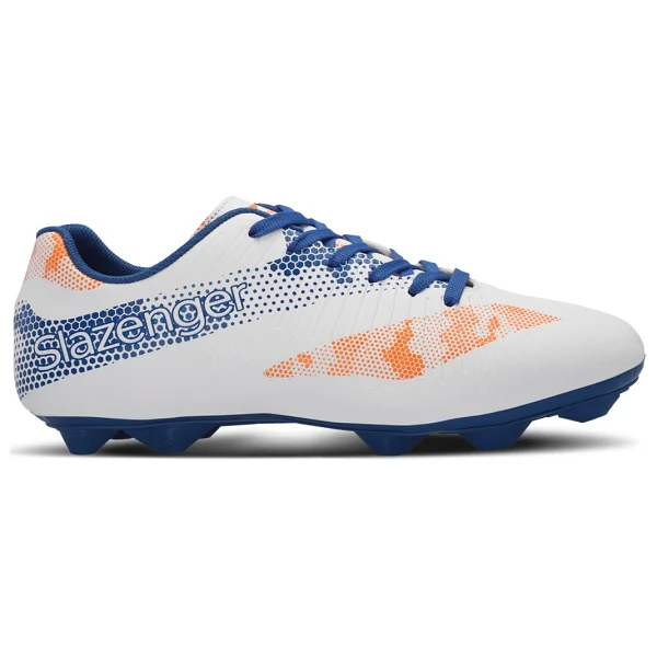 Slazenger Cyprus Beyaz-Saks Mavi Erkek Halı Saha Ayakkabısı - Görsel 6