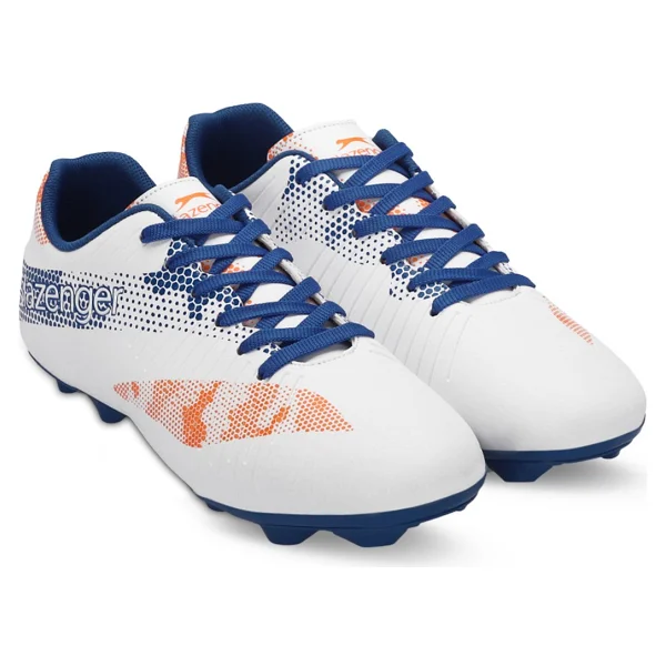 Slazenger Cyprus Beyaz-Saks Mavi Erkek Halı Saha Ayakkabısı - Görsel 2