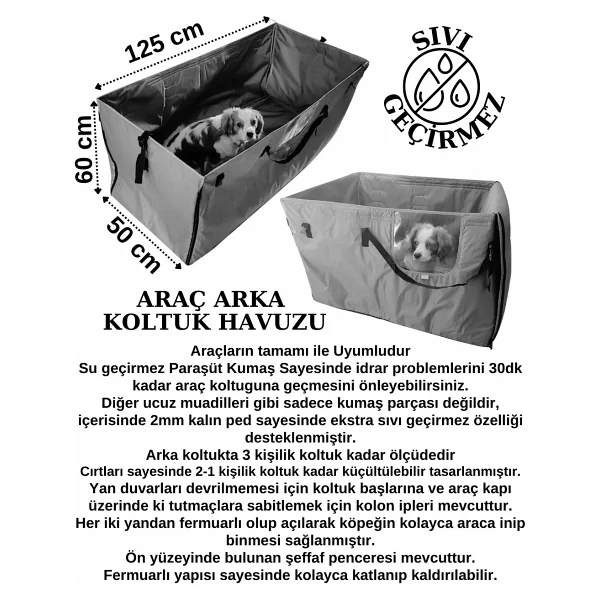 La Vista Oto Koltuk Havuzu - Bej - Görsel 2