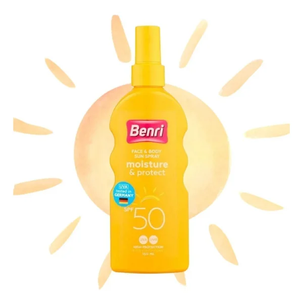 Benri Nem & Koruma 50 ml 50 Faktör Sprey Güneş Kremi - Görsel 2