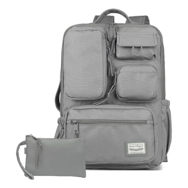 Smart Bags 3210 Laptop Gözlü Okul Sırt Çantası - Görsel 9