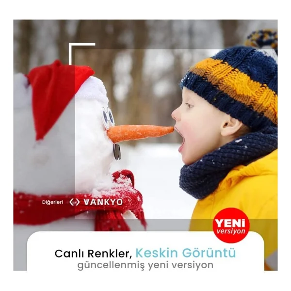 Vankyo Leisure 410 90 Lümen Wi-Fi LED Projeksiyon Cihazı - Görsel 9
