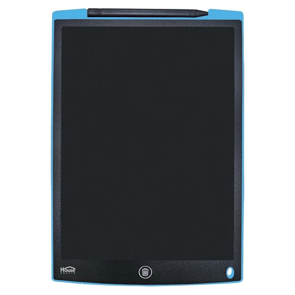 House Pratik HP45 LCD Pilli Mıknatıslı Yazı Tahtası 12 inç Mavi - Görsel 2