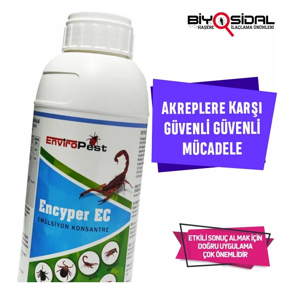 Enviropest Kene Akrep Pire Tahtakurusu Ilacı 1 lt - Görsel 2