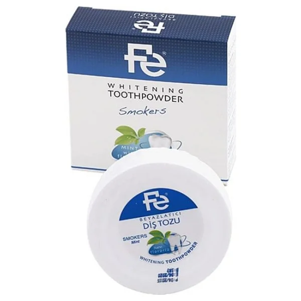 Fe Smokers Nane Aromalı Beyazlatıcı Diş Tozu 50 G - Görsel 2