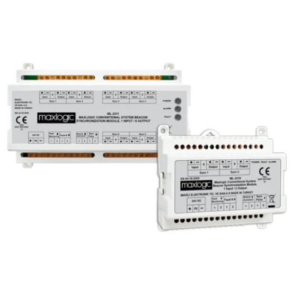 Maxlogic ML-2311 Konvansiyonel Flaşör Senkronizasyon Modülü, 1 Giriş/6 Çıkış - Görsel 2