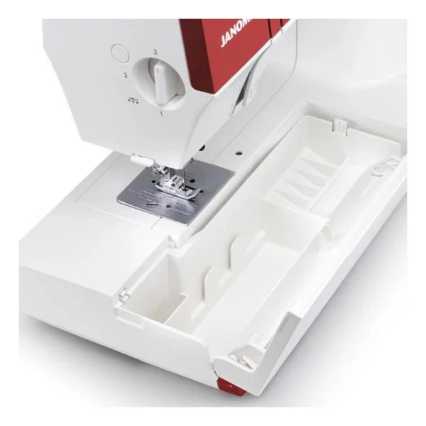 Janome 1522RD Kırmızı Taşınabilir Dikiş Makinesi - Görsel 9