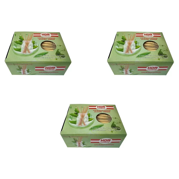 Hdr Burpak Jelatinli / Poşetli Ahşap Kürdan - 400 Adetlik 50 Paket - Görsel 4