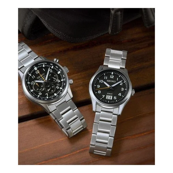 Seiko SUR569 Çelik Kordon Erkek Kol Saati - Görsel 6