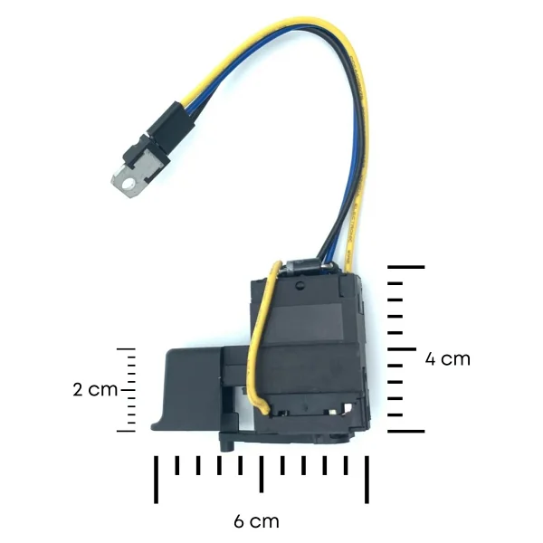 Depolife Elektronik Hız Kontrol Tetik Dc Motor Şarjlı Matkap Tetiği Sağ Sol Dönüşümlü Anahtarlı - Görsel 10