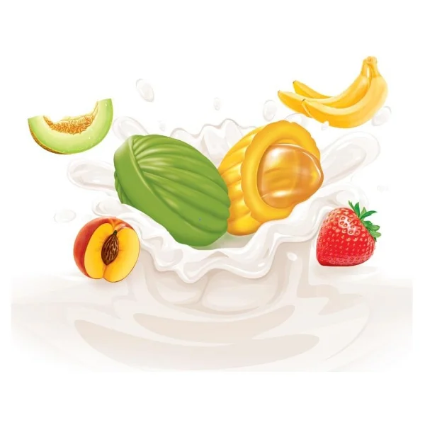 Vanelli Fruit Garden Meyveli Şeker 1 kg - Görsel 2