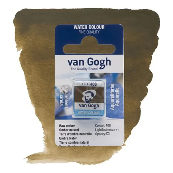 Van Gogh Tablet Sulu Boya Yedek Raw Umber 408 - Görsel 2