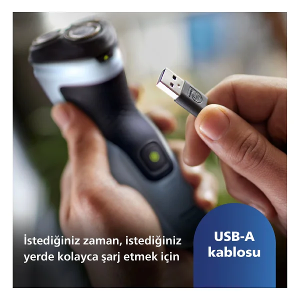 Philips 3000X Serisi X3063/00 Islak Kuru Tıraş Makinesi - Görsel 5