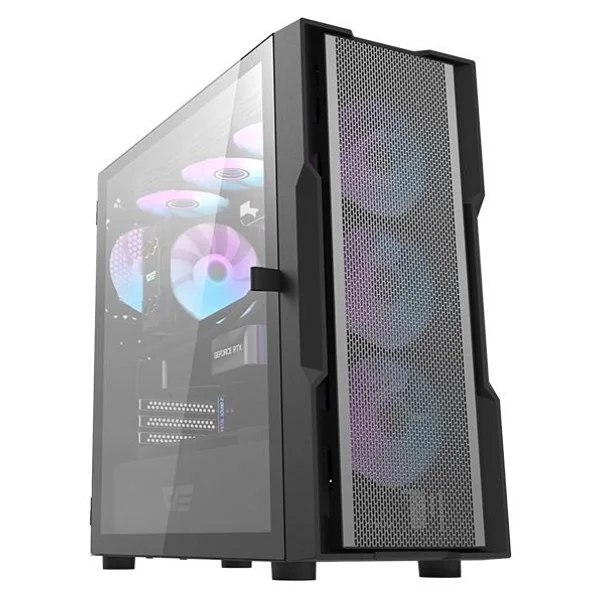 Zoko Amiral DK431 ARGB Fanlı Siyah E-ATX Oyuncu Kasası - Görsel 4
