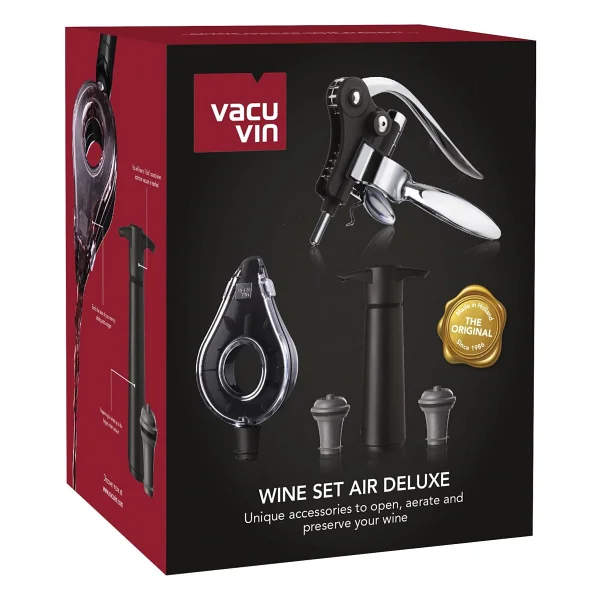 Vacu Vin 3890760 Air Deluxe 5 Parça Şarap Seti - Görsel 4