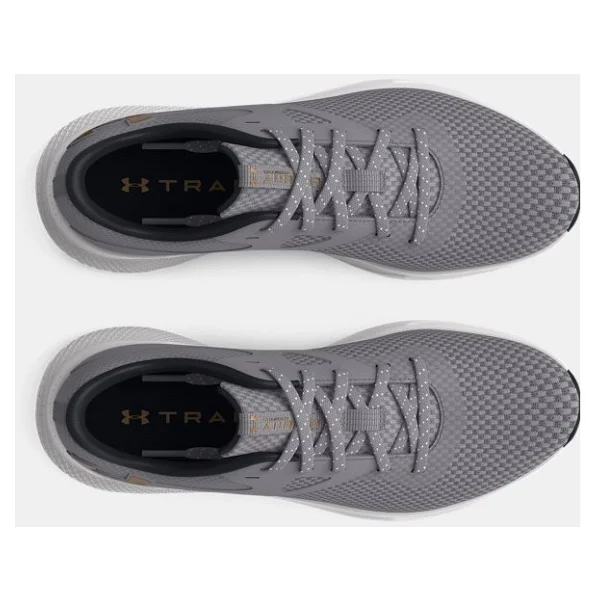 Under Armour Charged Aurora 2 3025060-105 Gri Kadın Spor Ayakkabı - Görsel 3
