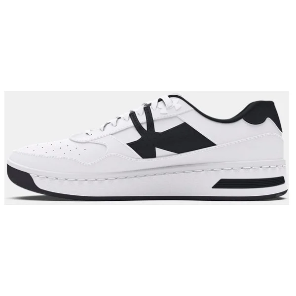 Under Armour Court 96 3028633-101 Beyaz-Siyah Erkek Spor Ayakkabı - Görsel 2