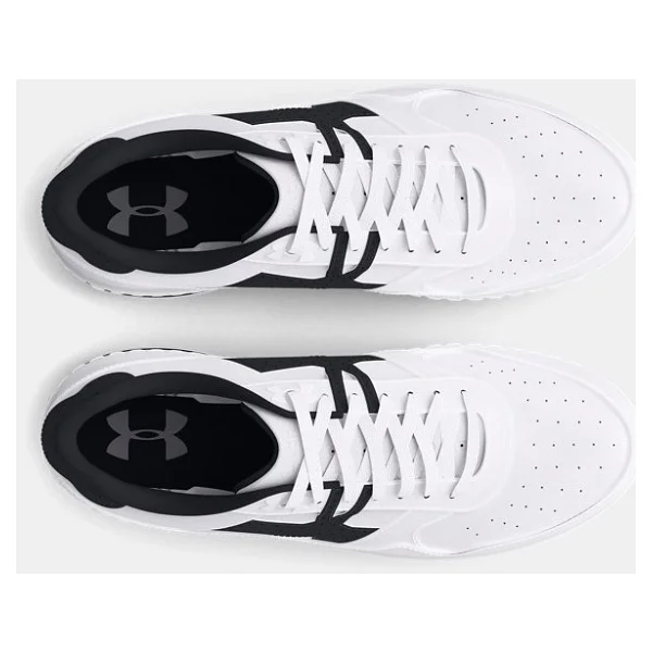Under Armour Court 96 3028633-101 Beyaz-Siyah Erkek Spor Ayakkabı - Görsel 3
