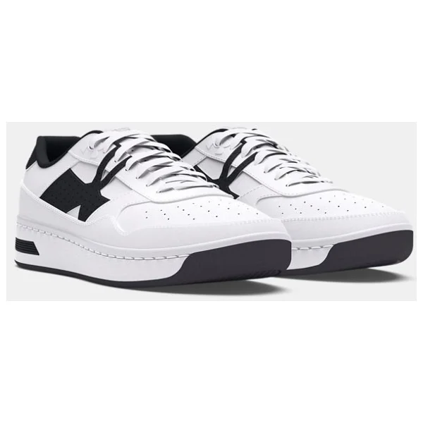 Under Armour Court 96 3028633-101 Beyaz-Siyah Erkek Spor Ayakkabı - Görsel 5