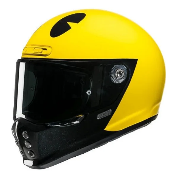 HJC V10 Pac-Man Full Face Motor Kaskı - Görsel 6