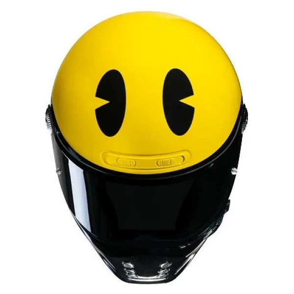 HJC V10 Pac-Man Full Face Motor Kaskı - Görsel 3
