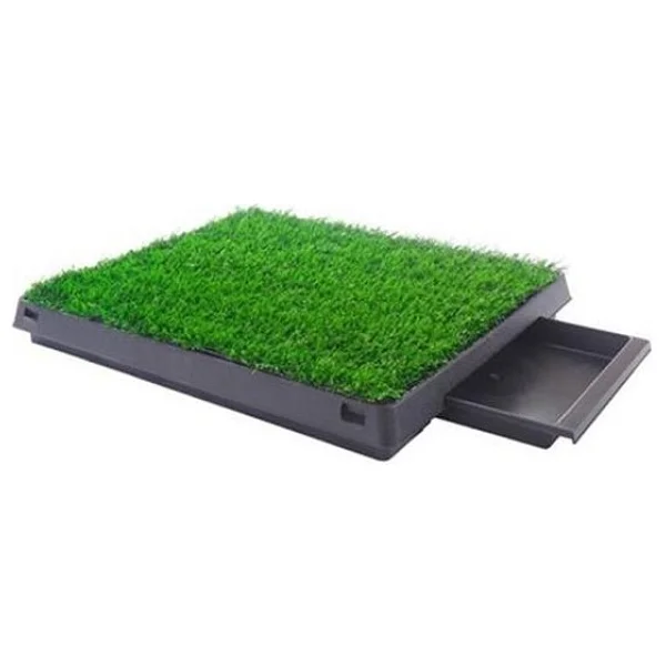 M-Pets Grass Mat Çimli Çekmeceli Köpek Tuvaleti 58X46cm - Görsel 10