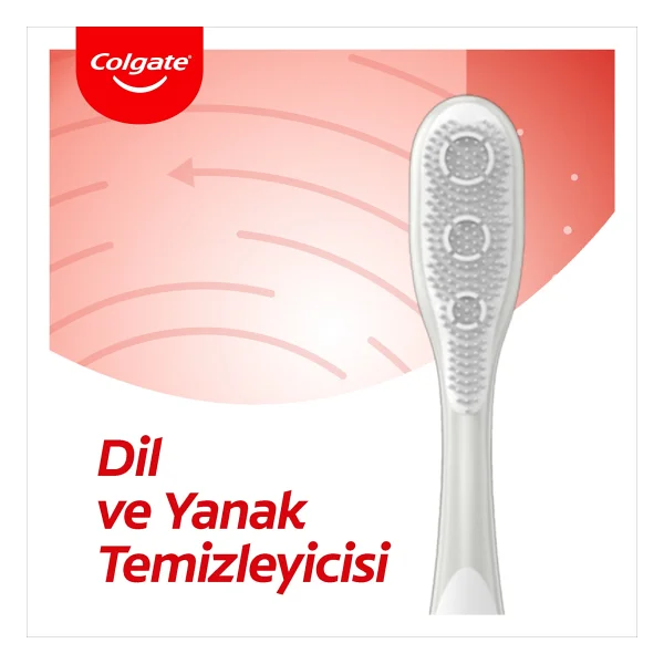 Colgate 360 Optik Beyaz Orta 2'li Diş Fırçası - Görsel 7