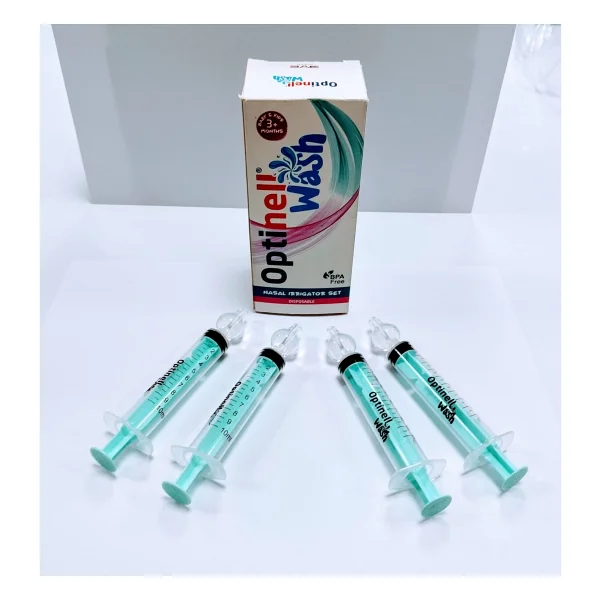 Optinell Bebek Burun Şırıngası BPA İçermeyen 4 Adet Burun Temizleme ve Yıkama Seti - Görsel 8