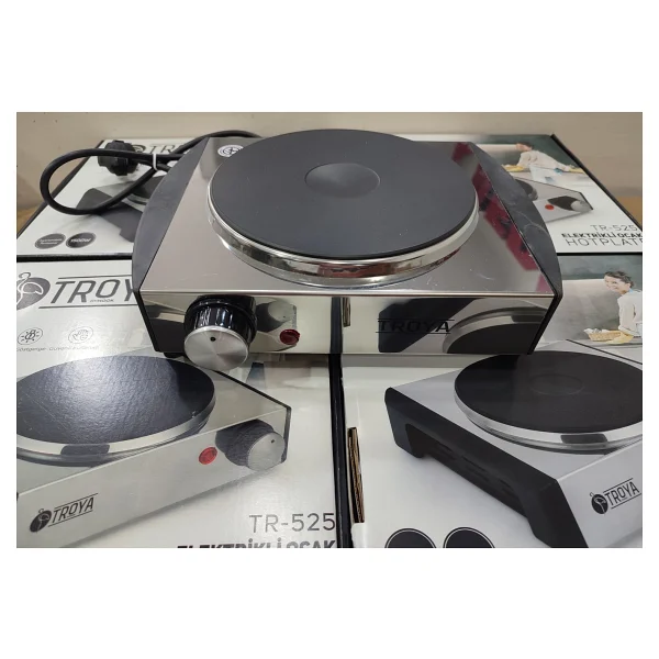 Troya TR-525 Inox Elektrikli Ocak - Görsel 6