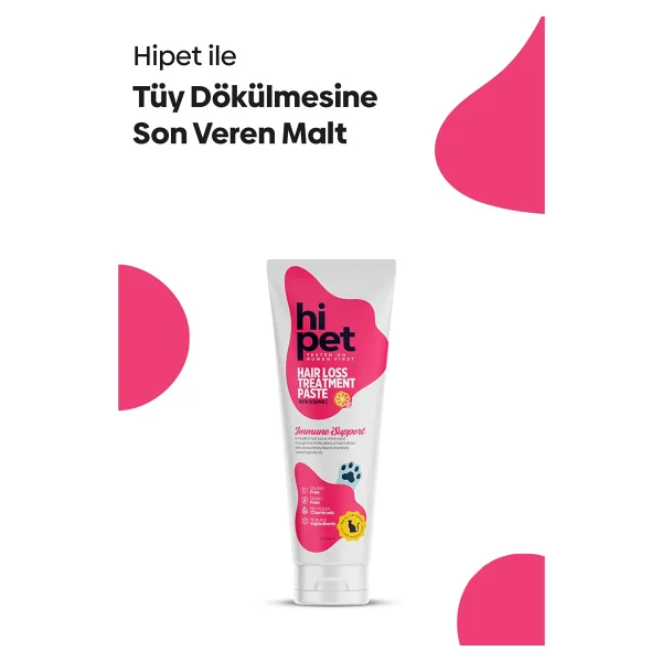 Hipet Tüy Dökülme Engelleyici Malt Kedi Macunu - Görsel 7