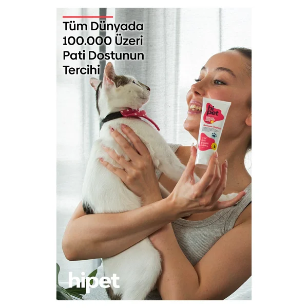 Hipet Tüy Dökülme Engelleyici Malt Kedi Macunu - Görsel 4