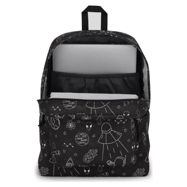 Jansport SuperBreak Plus Siyah Sırt Çantası - Görsel 4