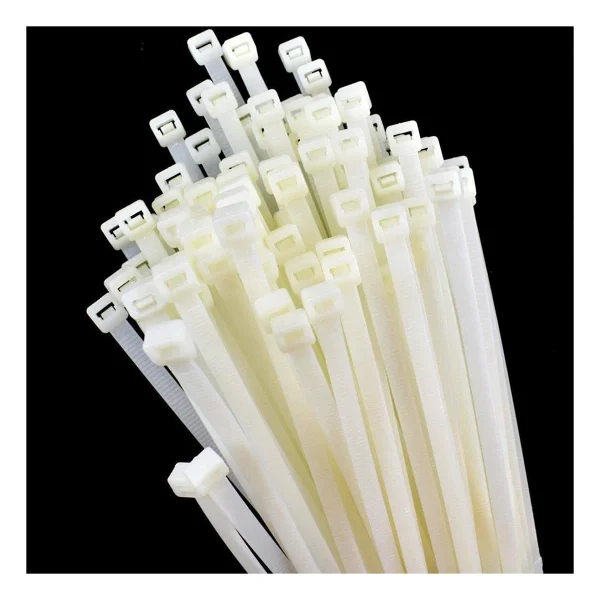 Master 505358 Plastik Kablo Bağı Cırt Kelepçe 4.8X200 mm Beyaz (100 Adet) - Görsel 3