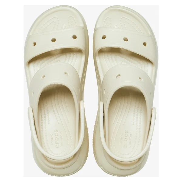 Crocs Classic Mega Crush Sandal 207989-001 Siyah Kadın Sandalet - Görsel 6