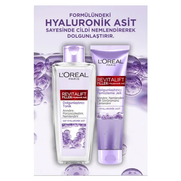 L'Oreal Paris Revitalift Filler Dolgunlaştırıcı Tonik 200 ml - Görsel 8