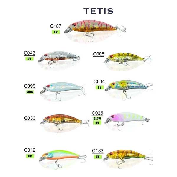 NaniwaOsakaShi Tetis 7 cm 9.6 gr Sinking Sahte Yem - Görsel 2