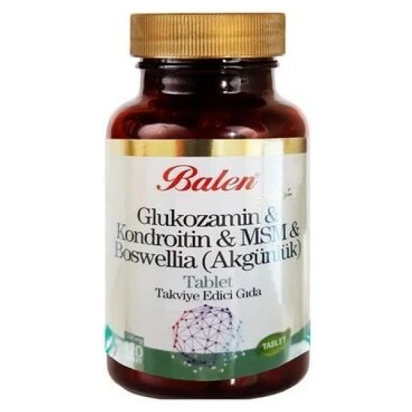 Balen Glukozamin Kondroitin MSM Boswelia 1200 mg 120 Tablet - Görsel 2
