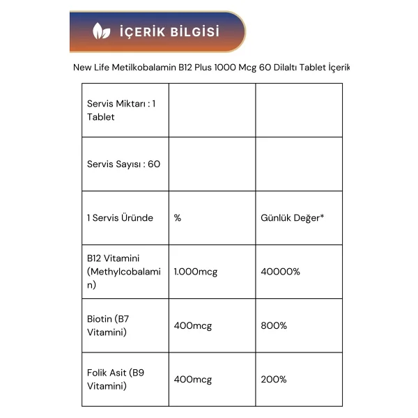 New Life 4 Hepa 30 Softgel Kapsül + New Life B12 Plus Methylcobalamin 60 Tablet - Görsel 3