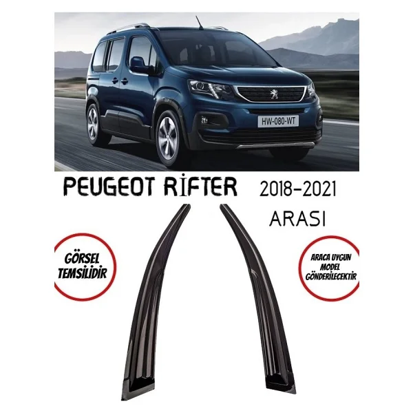 Balp Peugeot Rifter Cam Rüzgarlığı 2-Li - Görsel 4
